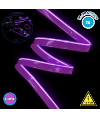 Εύκαμπτο φωτιζόμενο καλώδιο Neon Μωβ GloboStar 08007